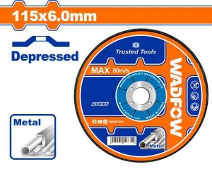 Abrasive metal grinding disc