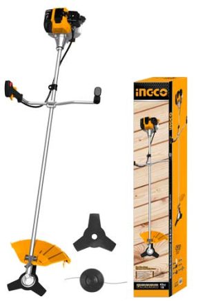 Gasoline grass trimmer and brush cutter