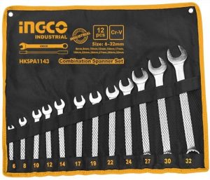 12Pcs Combination spanner set