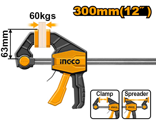 Quick bar clamp
