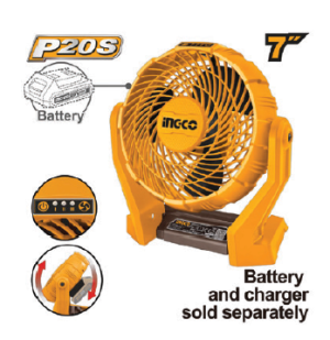 Lithium-ion Fan