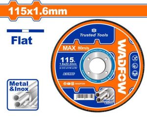 Abrasive metal cutting disc