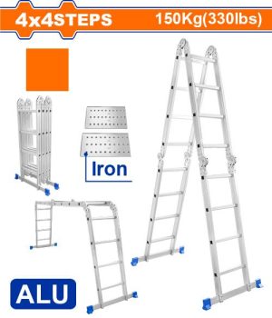 Multi-purpose aluminum ladder