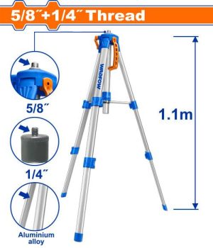 Tripods for laser levels