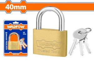Brass padlock