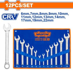 12 Pcs Combination spanner set
